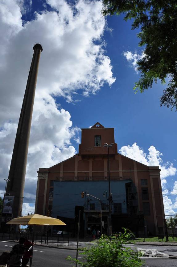 Usina do Gasômetro, um dos ícones da cidade de Porto Alegre, no Rio Grande do Sul